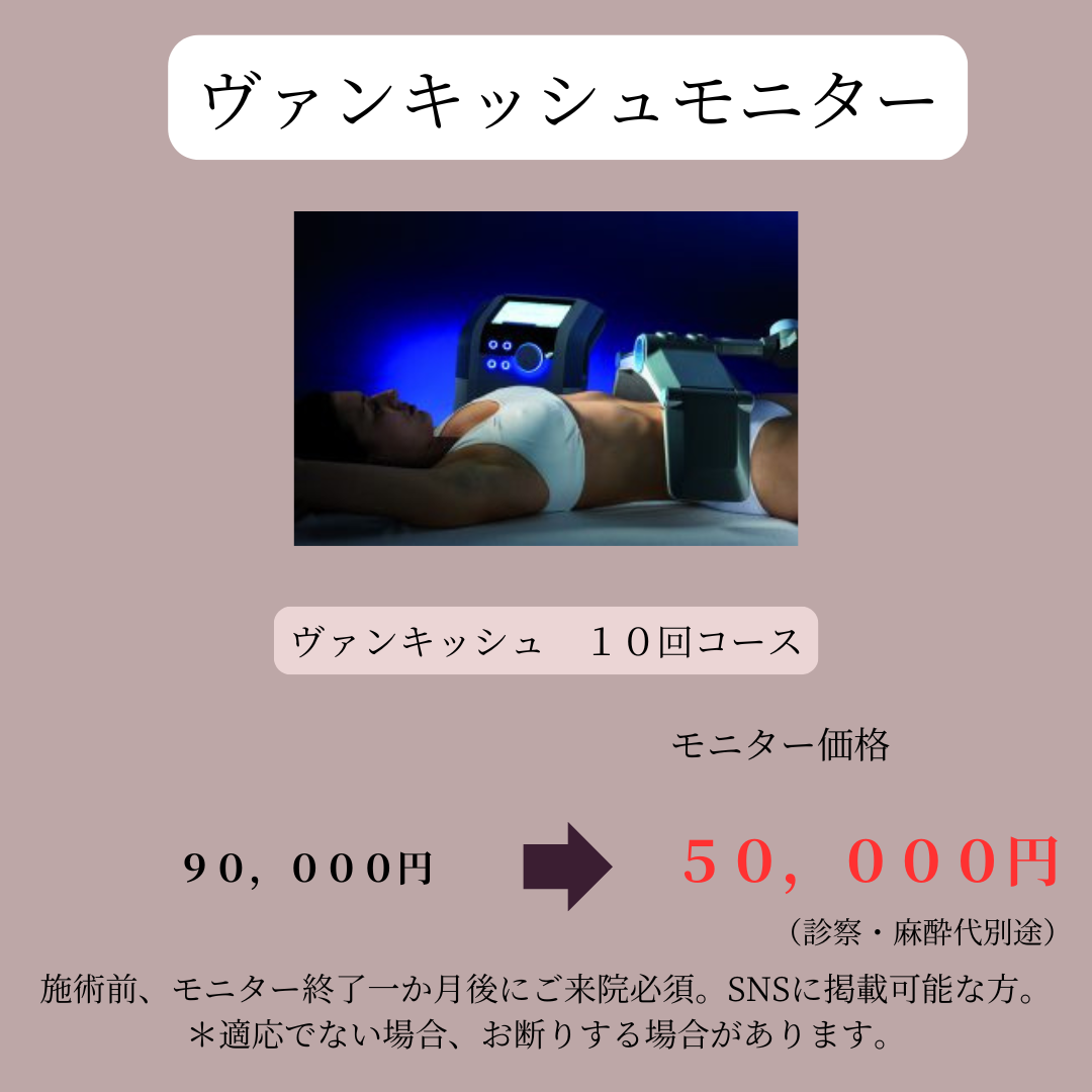 お腹・お尻・太ももをすっきり引き締めたい方へ切らない痩身治療「ヴァンキッシュ」が効果的です｜名古屋みなとクリニック（港区）
