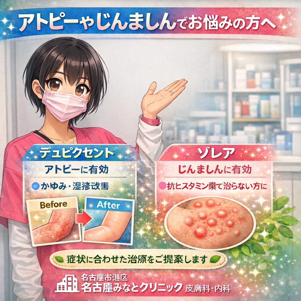 デュピクセントとゾレアの特徴について